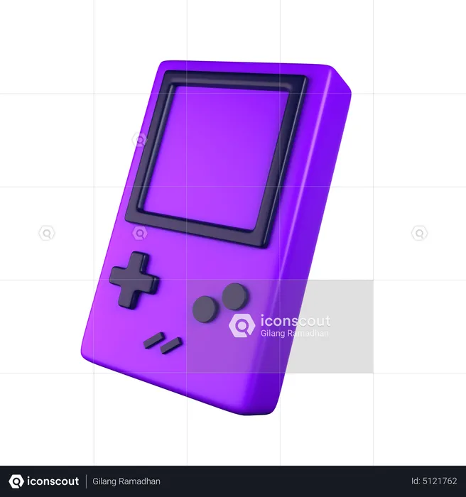 Gameboy  3D Icon