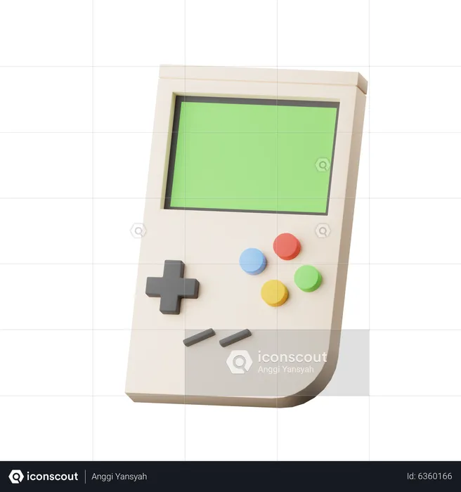 Gameboy  3D Icon