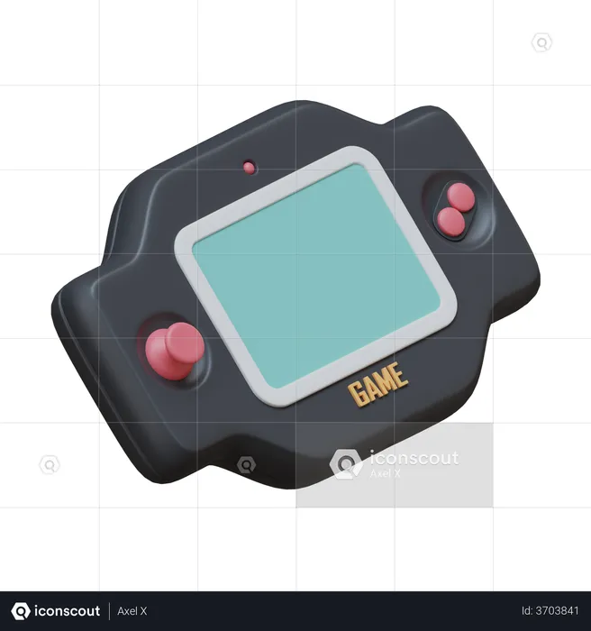 Gameboy  3D Illustration