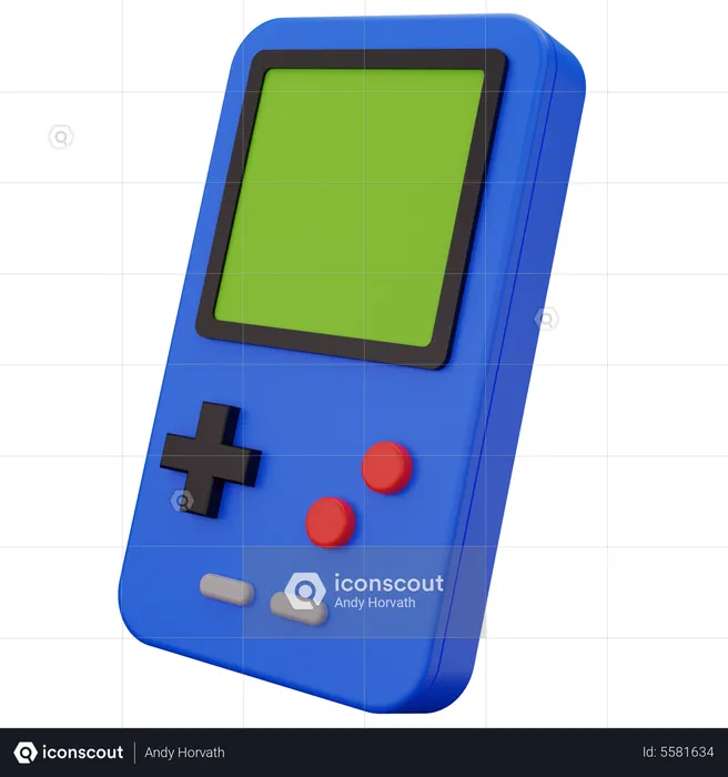 Gameboy  3D Icon