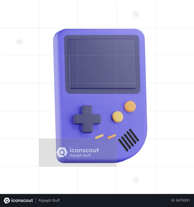 Game Boy  3D Icon