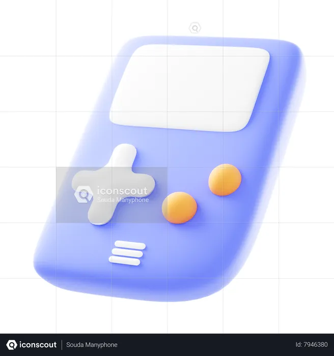 Game Boy  3D Icon