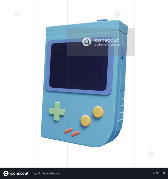 Ícone do Gameboy  3D Icon