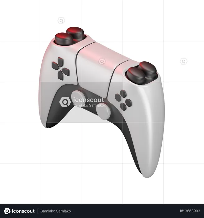 Spielcontroller  3D Illustration