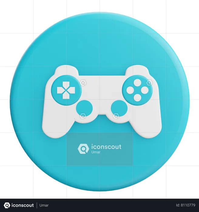 Gamepad  3D Icon