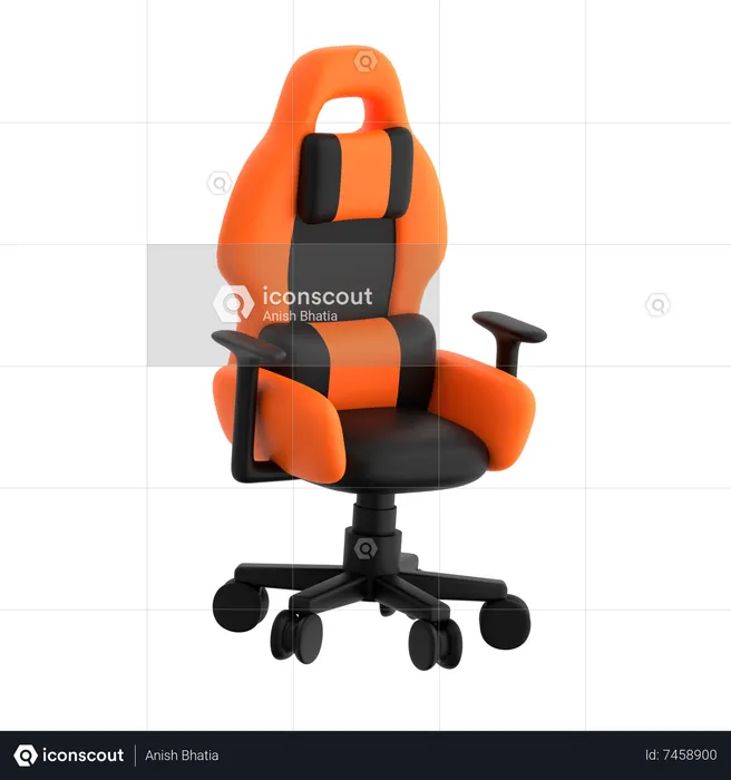 Gaming Chair  3D Icon