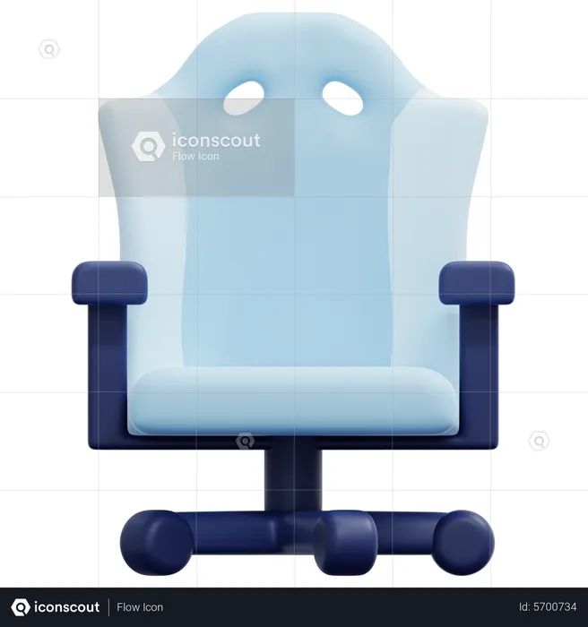 Gaming Chair  3D Icon