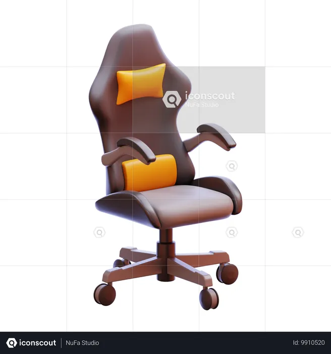 Gaming Chair  3D Icon