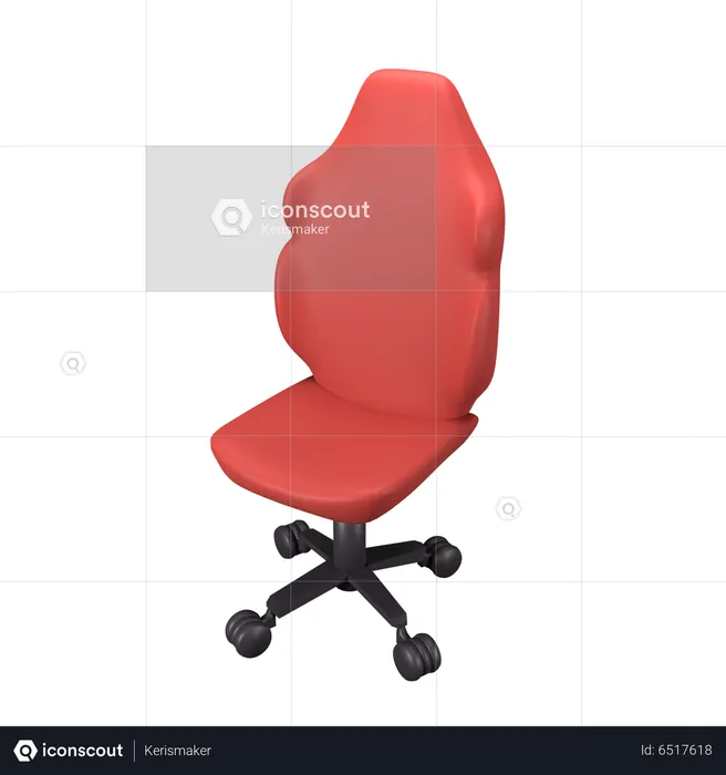 Gaming Chair  3D Icon