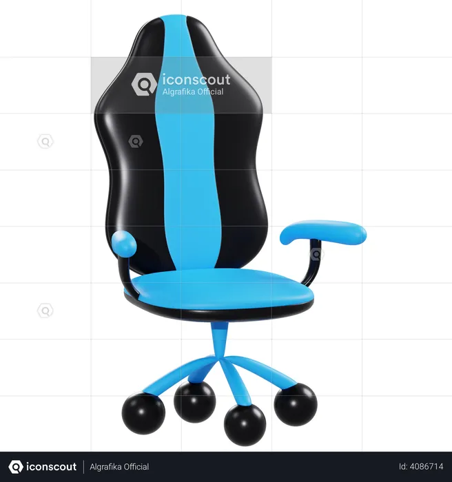 Gaming chair  3D Illustration