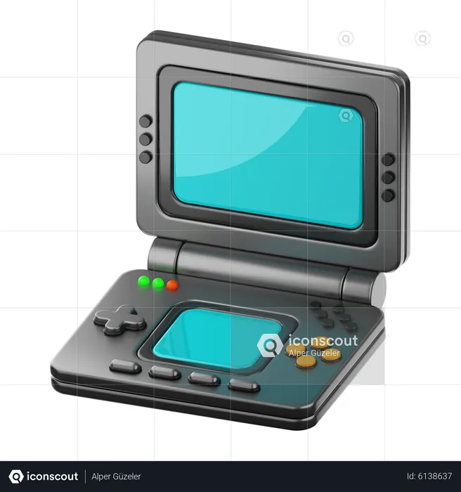 Gaming Console  3D Icon