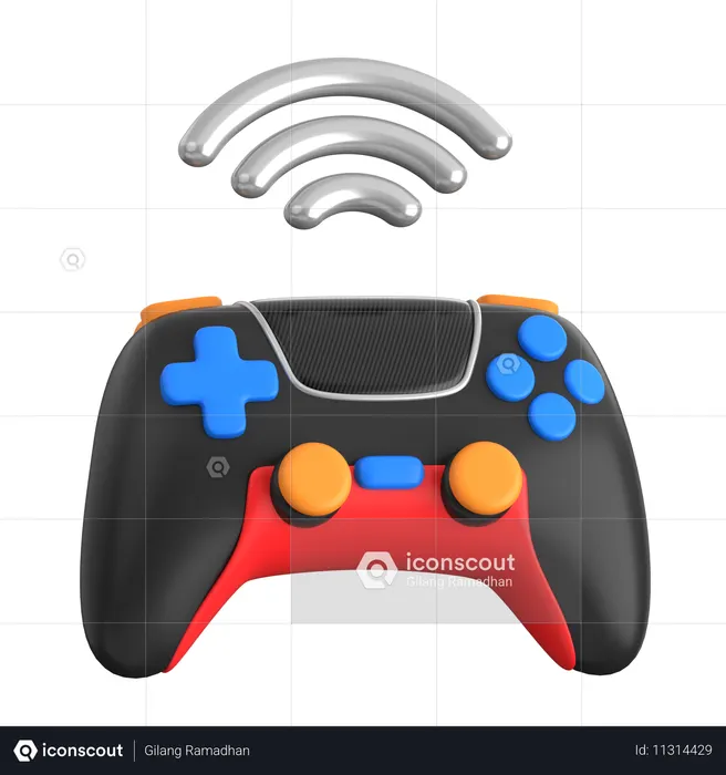 Gaming Controller  3D Icon