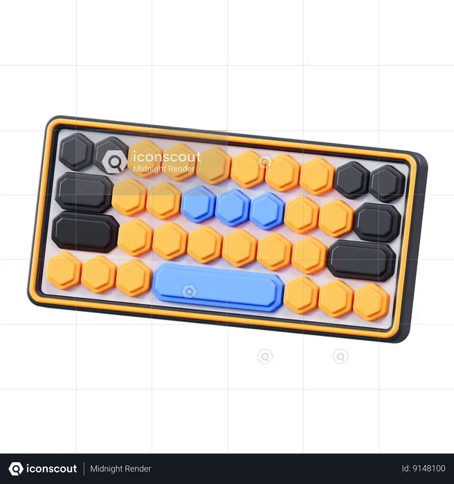 Gaming Keyboards  3D Icon