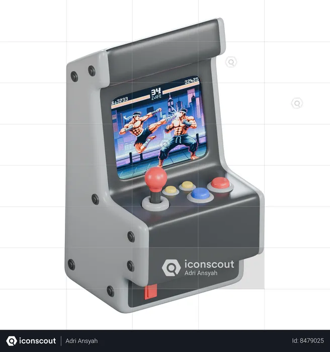 Gaming machine  3D Icon