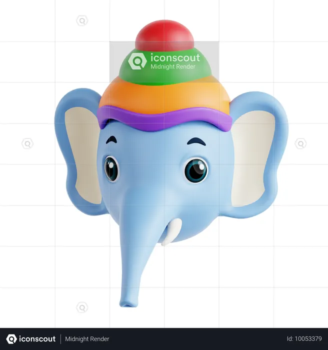 Ganesh  3D Icon
