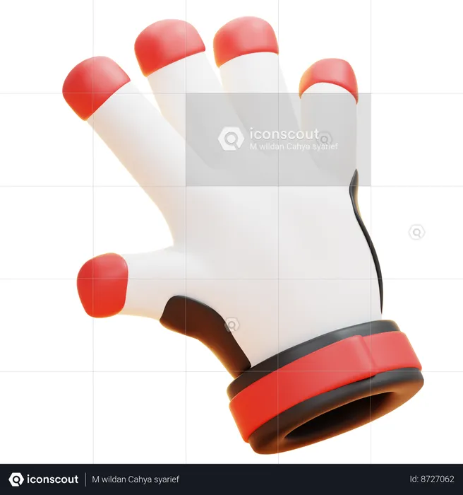 Gants  3D Icon