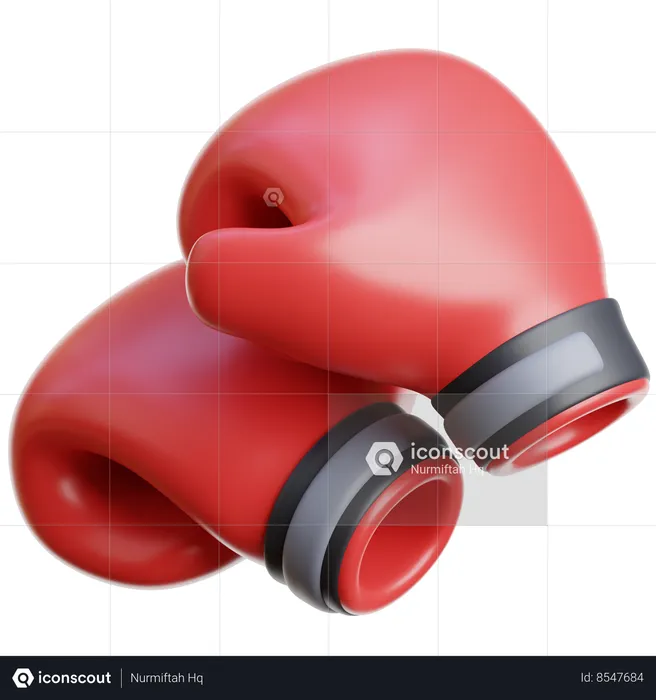 Gants de boxe  3D Icon