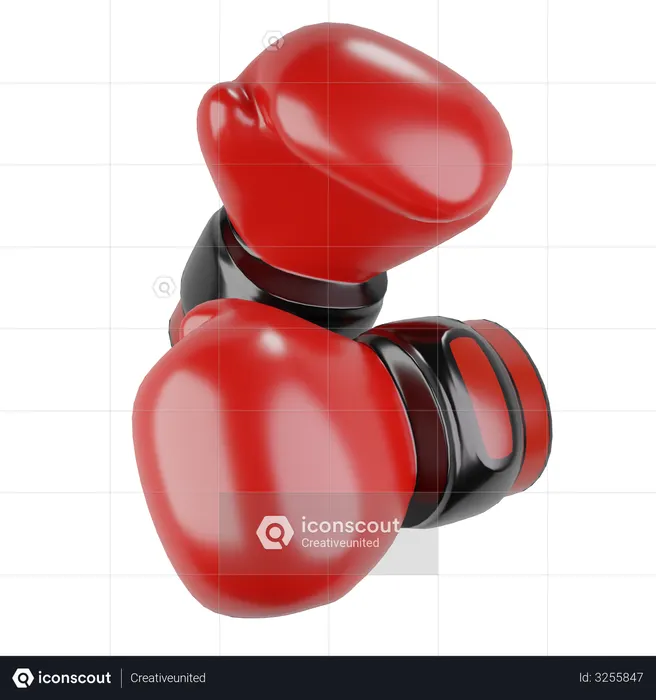 Gants de boxe  3D Icon