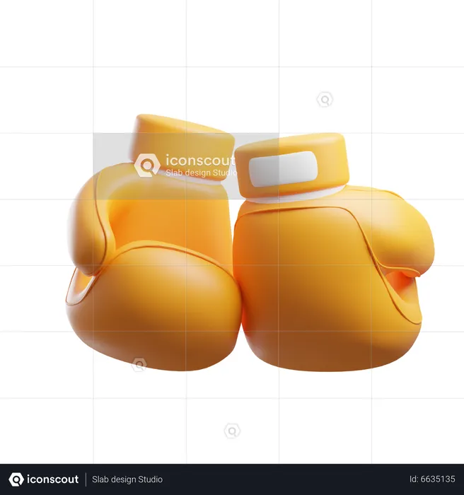 Gants de boxe  3D Icon