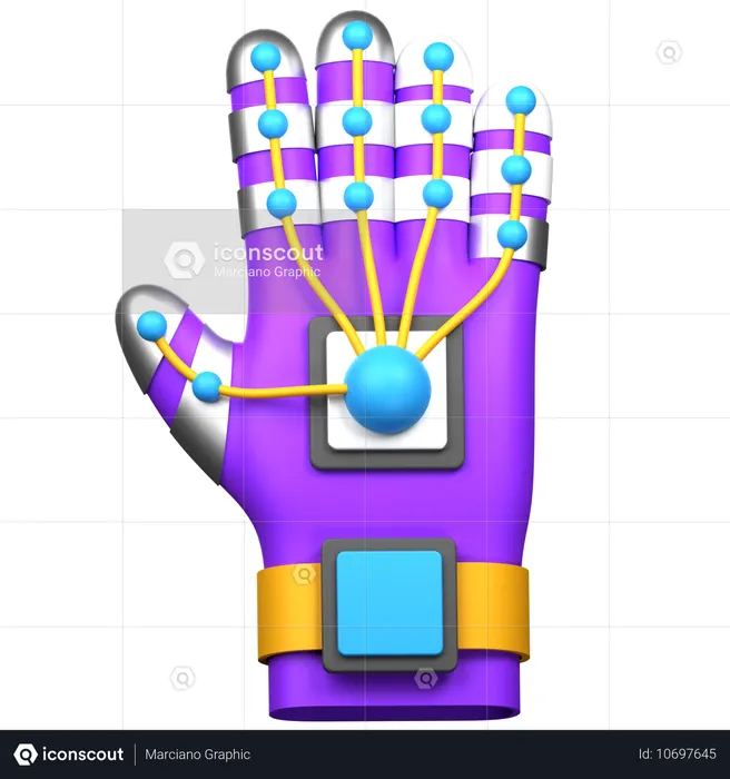 Gants de jeu vr  3D Icon