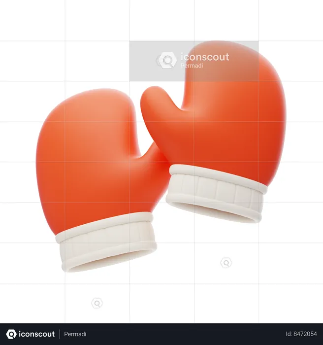 Des gants  3D Icon