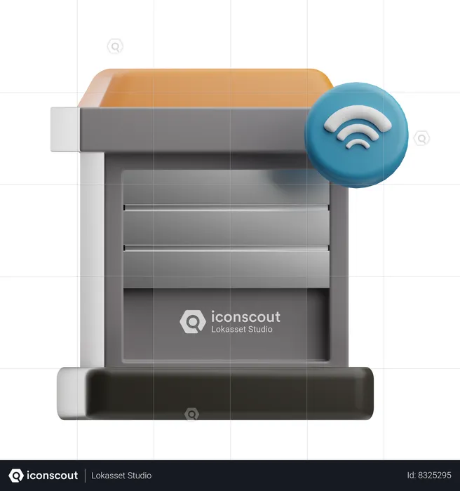 Garage intelligent  3D Icon