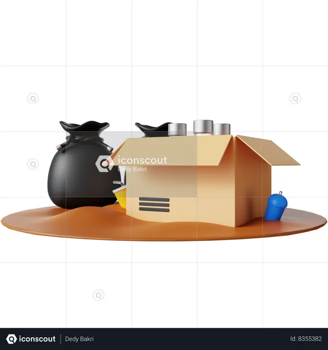 Garbage  3D Icon