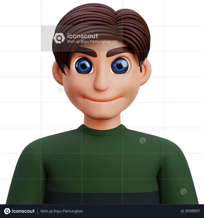 Garçon  3D Icon