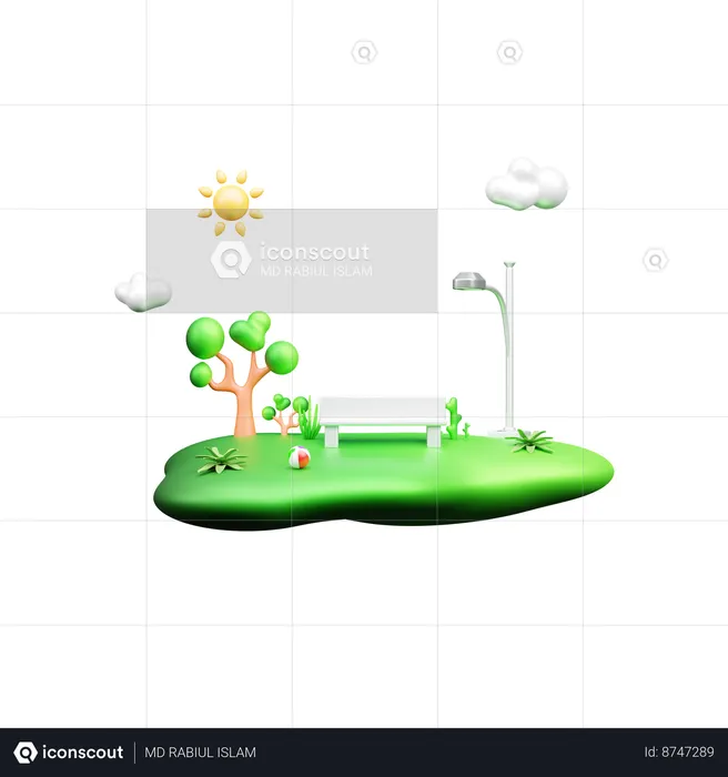 Garden  3D Icon