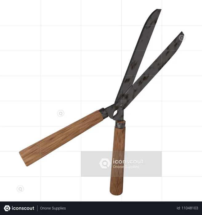 Garden Scissor  3D Icon