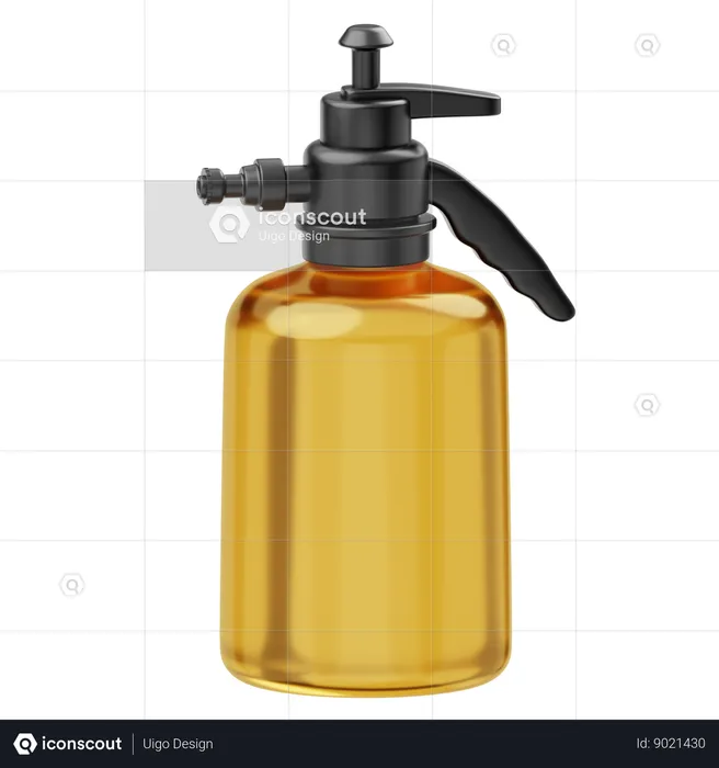 Garden Spray Bottle  3D Icon