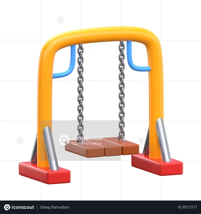 Garden Swing  3D Icon
