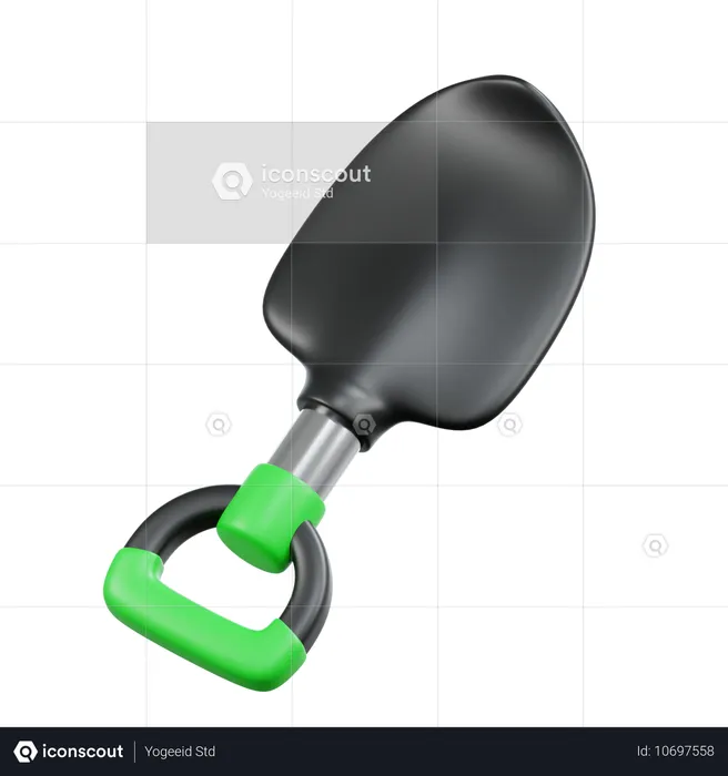 Gardening Shovel  3D Icon