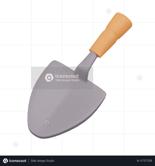 Gardening Spade  3D Icon