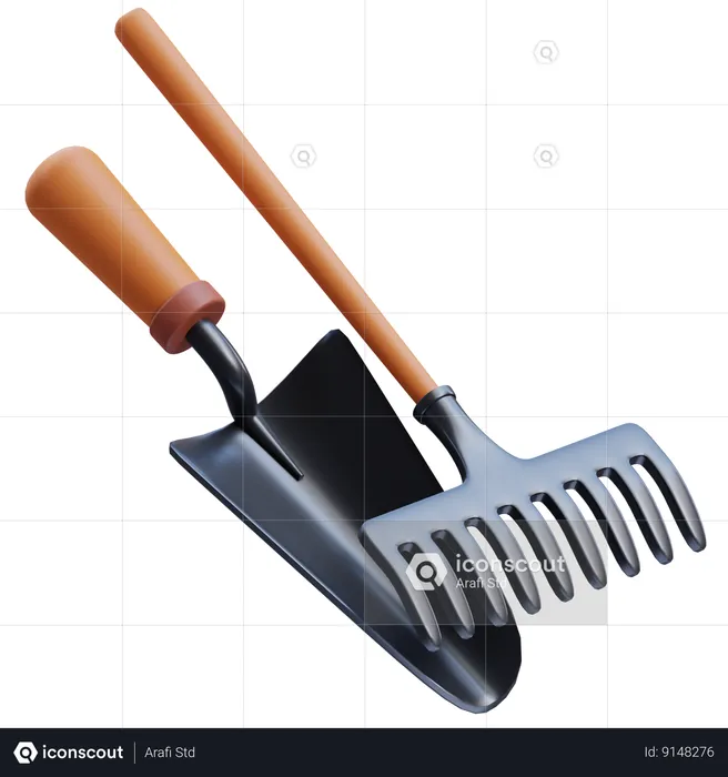 Gardening Tool  3D Icon