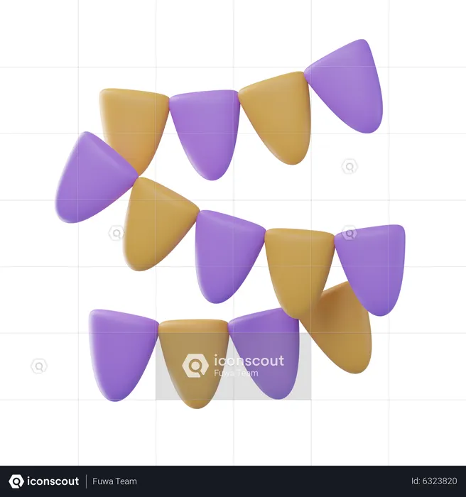 Garland  3D Icon