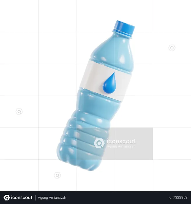 Garrafa de agua  3D Icon