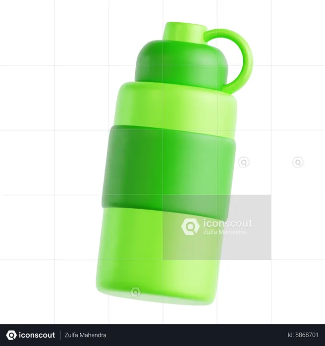 Garrafa de água reutilizável  3D Icon