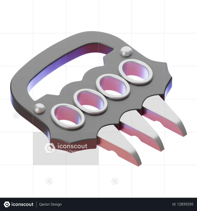 Garras  3D Icon
