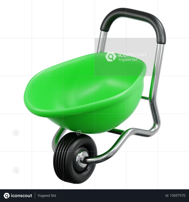 Garten Schubkarre  3D Icon