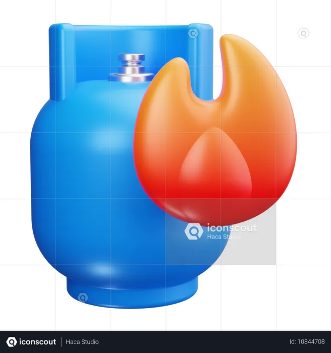 Gas  3D Icon