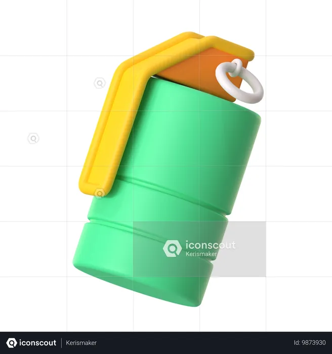 Gas Grenade  3D Icon