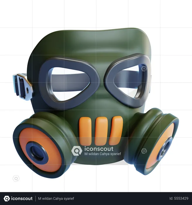 GAS MASK  3D Icon