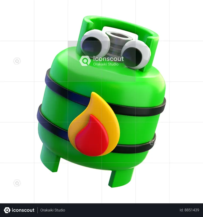 Gas Tank  3D Icon