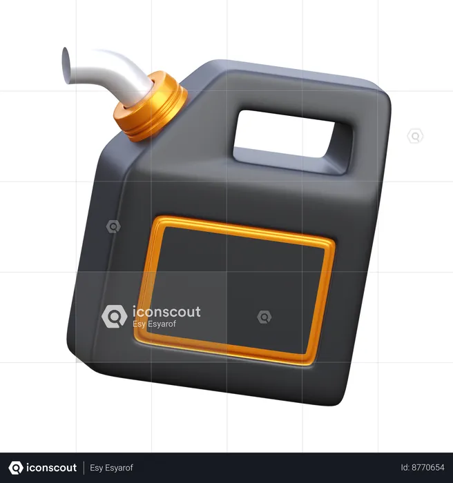 Gasolina  3D Icon