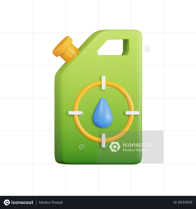 Gasolina  3D Icon