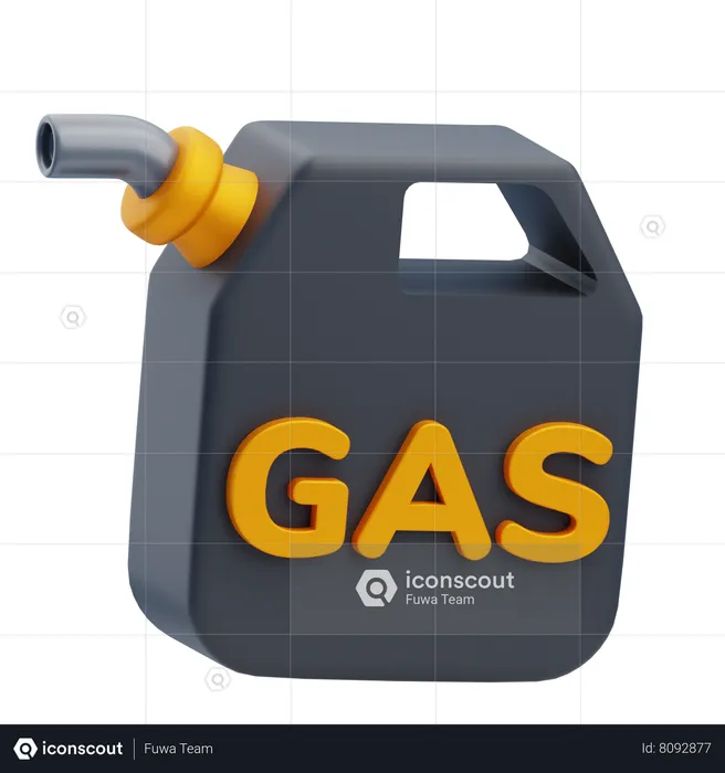 Gasolina  3D Icon