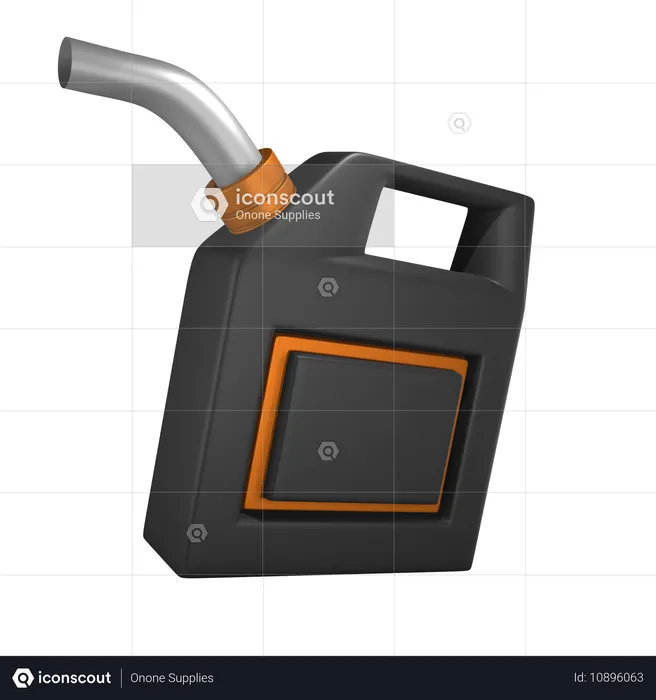 Gasoline  3D Icon