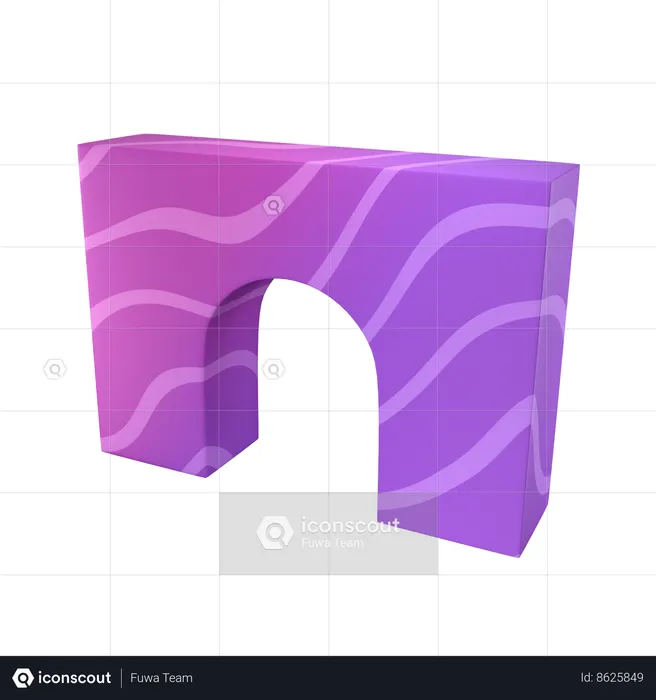 Gate  3D Icon