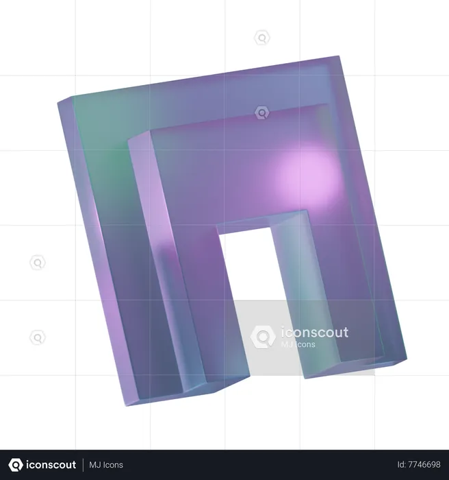 Gate Shape  3D Icon